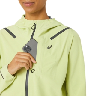 Asics accelerate jacket discount yellow