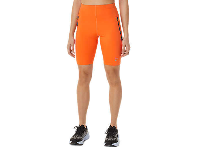 Image 1 of 6 of Women's Nova Orange RACE SPRINTER TIGHT Women's Running & Sports Shorts