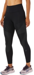 Women's ROAD BALANCE TIGHT, Performance Black/Graphite Grey, Tights