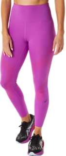 Women's ROAD BALANCE TIGHT | Orchid/Red Alert | Tights & Leggings ...
