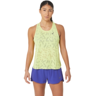 WOMEN'S VENTILATE ACTIBREEZE TANK, Glow Yellow