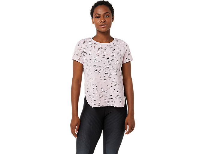 Image 1 of 7 of Women's Barely Rose VENTILATE ACTIBREEZE™ SS TOP Women's Sports Short Sleeve Shirts