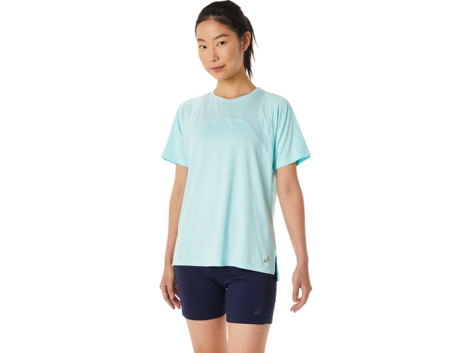 WOMEN'S PR LYTE RUN SHORT SLEEVE | Clear Blue | T-Shirts & Tops | ASICS