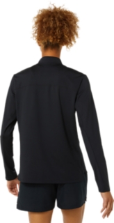 WOMEN'S READY-SET HALF ZIP | Performance Black | Long Sleeve