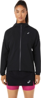 Asics running 2025 jacket womens