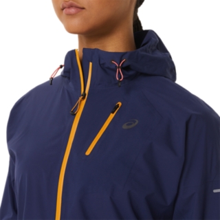 FUJITRAIL WATERPROOF JACKET WOMEN INDIGO BLUE SANDSTORM ASICS South Africa