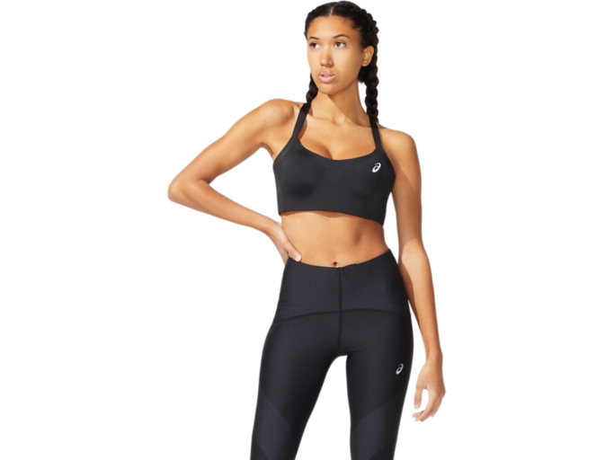 Asics Zero Distraction Sports Bra Black