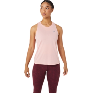 SILVER TANK Women Frosted Rose Womens Singlets ASICS Australia