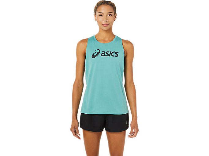 undefined | SILVER ASICS TANK