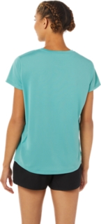 SILVER SHORT SLEEVED TOP, Image 2 of 5