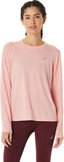 Women's SILVER LONG SLEEVED TOP | Frosted Rose | Long Sleeved Tops ...