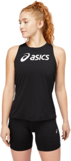 cheque Parlamento Hong Kong Women's CORE ASICS TANK | Performance Black/Brilliant White | Camisetas De  Tirantes | ASICS