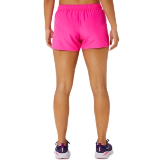 Women\'s CORE 4IN Pink ASICS SHORT | | | PL Glo Shorts