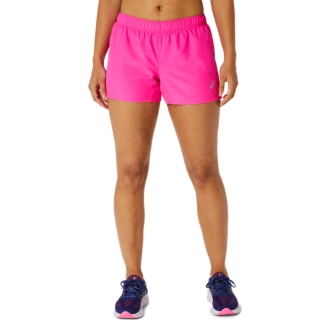 Women\'s CORE 4IN ASICS SHORT | | PL Pink | Shorts Glo