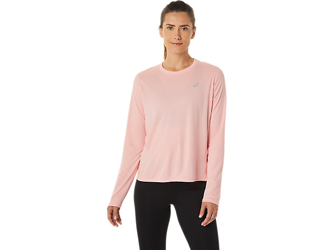 Image 1 of 5 of Women's Frosted Rose CORE LS TOP Women's Long Sleeve Shirts