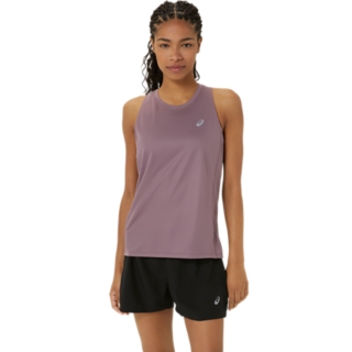 CORE TANK Women Dusty Mauve Debardeurs femmes ASICS FR