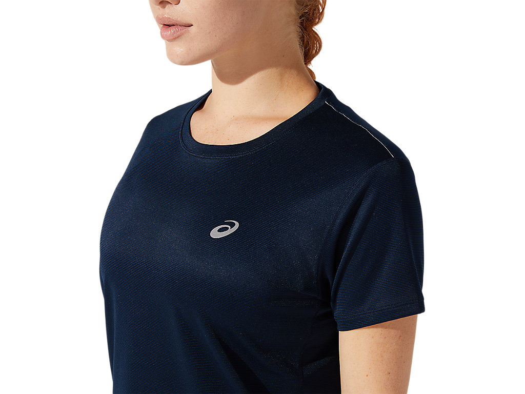 Women\'s CORE SS TOP | French Blue | Short Sleeve Shirts | ASICS UK