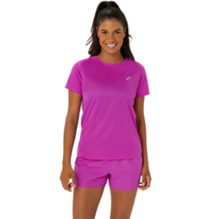 Asics t shirt femme cyan online