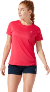 Asics t shirt store fille soldes