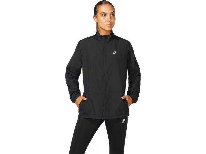 Asics womens on sale running jacket