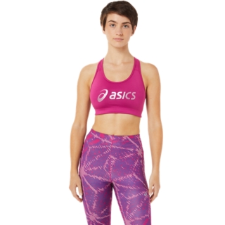 Women's CORE ASICS LOGO BRA, Koi/Koi, Sports Bras