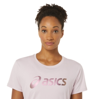 WOMEN S SAKURA ASICS TOP Barely Rose T Shirts Tops ASICS