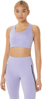 Women's ASICS PADDED BRA, Cyber Grape/Cyber Grape