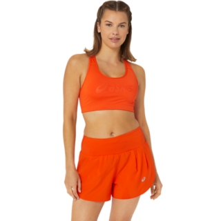 Women's ASICS PADDED BRA, Brisket Red/Port Royal, Sports Bras​