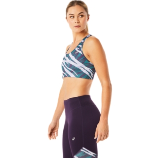 Women's ASICS PADDED BRA, Cyber Grape/Cyber Grape, Sports Bras​