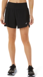 Asics women's 4 compression shorts best sale