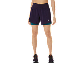 Asics Runningshirt Core Ls Top in het Zwart Dames Kleding voor voor Shorts voor Formele en nette shorts 