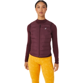 Asics women's quilted down clearance running jacket