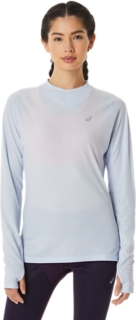 WOMEN'S WINTER RUN LONG SLEEVE TOP Soft Sky Long Sleeve Shirts ASICS