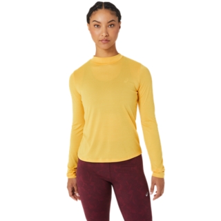 Yellow on sale mock neck