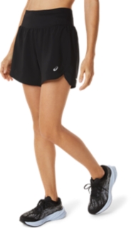 Womens shorts Asics TRACK BRIEF W black