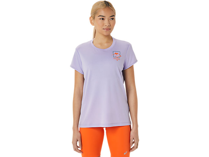 Image 1 of 6 of Mulher Vapor FUJITRAIL LOGO SS TOP Women's Sports Short Sleeve Shirts