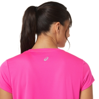 Asics t clearance shirt fille violet