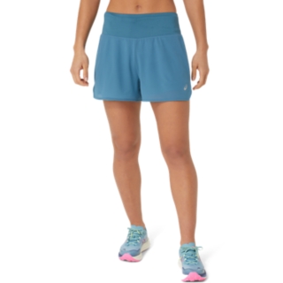 VENTILATE 2 N 1 3.5IN SHORT Women Gloomy Sea Gris Blue Pantaloncini da donna ASICS Outlet IT