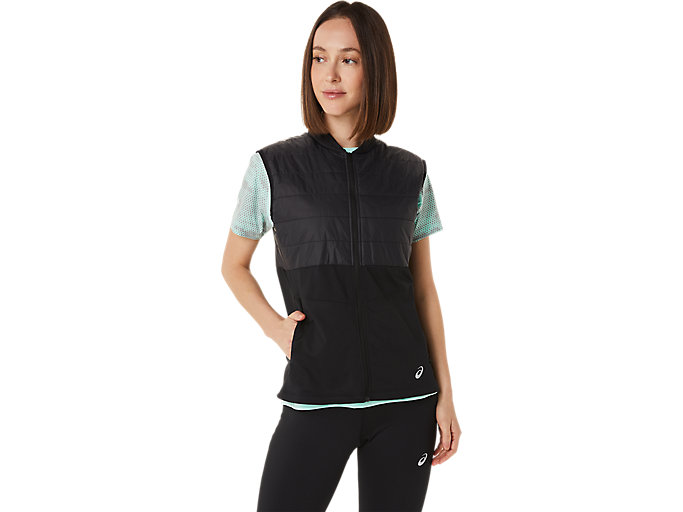 Image 1 of 6 of Women's Performance Black WINTER VEST Chaquetas y chalecos para mujer