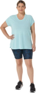 WOMEN'S PR LYTE 5IN RUN SHORT WITH POCKETS, Night Shade/Lake Drive Print, Shorts  & Pants