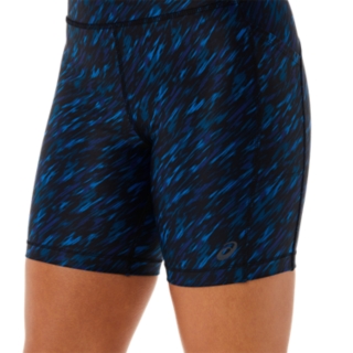 WOMEN'S PR LYTE 5IN RUN SHORT WITH POCKETS, Night Shade/Lake Drive Print, Shorts  & Pants