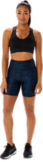 WOMEN'S PR LYTE 5IN RUN SHORT WITH POCKETS, Night Shade/Lake Drive Print, Shorts  & Pants