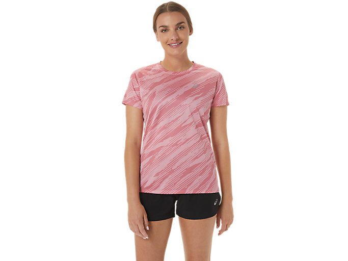 Image 1 of 5 of Women's Fruit Punch/Fruit Punch CORE ALL OVER PRINT SS TOP Women's Short Sleeve Tops
