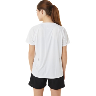 WOMEN'S READY-SET LYTE V-NECK | Brilliant White | T-Shirts & Tops