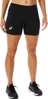 Asics Womens 4 Court Volleyball Spandex Blue Shorts Size S, M, L, XL, 2XL