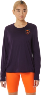 WOMEN'S FUJITRAIL LOGO LONG SLEEVE TOP | | Long Shirts | ASICS