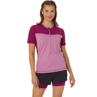 Comprar camiseta deporte manga corta rosa mujer