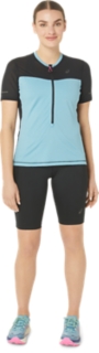 WOMEN'S FUJITRAIL SPRINTER, Performance Black/Pink Glo, Shorts & Pants