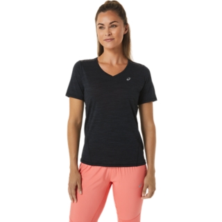 RACE V-NECK SS TOP