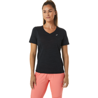 RACE V-NECK SS TOP